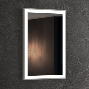EU a USA Luxusní LED podsvícené koupelnové zrcadlo-ENE-AL-108